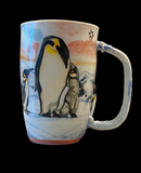 “Penguins in the Snow” Mug