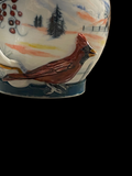 Winter Wonderland Series “Cardinal Pair on the Homestead” Mug