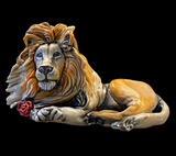 “Majestic Lion” Ceramics Sculpture