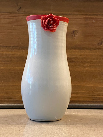 Red Rose Vase