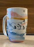 “Penguins in the Snow” Mug