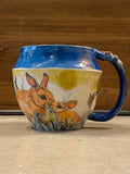 “Bunnies in Spring” Mug