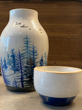 “Pine Tree Serenity” Pitcher or Vase