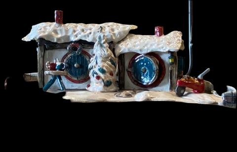 “Ceramic Hobbit House”