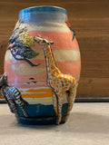 “African Sunrise” Vase
